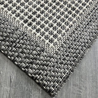Halı Vagonu JS9213 Jüt Sisal Gri Makine Halısı - Kaymaz Taban, Dayanıklı, Tozsuz ve Hav Yapmaz - HALI VAGONU