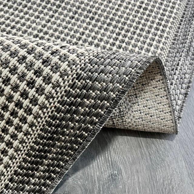 Halı Vagonu JS9213 Jüt Sisal Gri Makine Halısı - Kaymaz Taban, Dayanıklı, Tozsuz ve Hav Yapmaz - HALI VAGONU