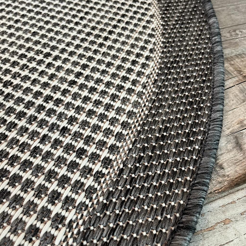 Halı Vagonu JS9213 Jüt Sisal Gri Makine Halısı - Kaymaz Taban, Dayanıklı, Tozsuz ve Hav Yapmaz - HALI VAGONU
