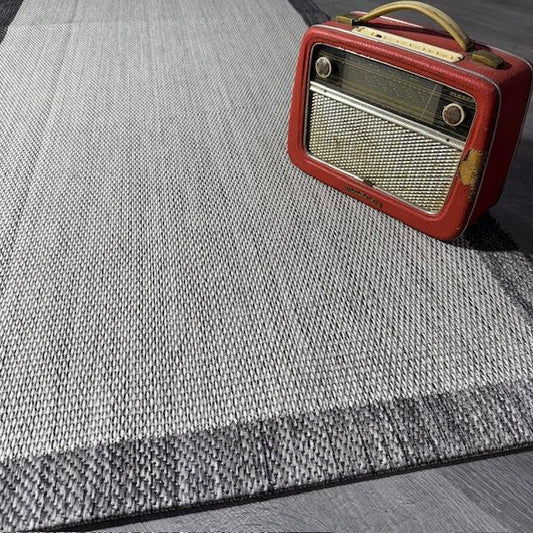 Halı Vagonu JS9313 Jüt Sisal Gri Makine Halısı - Kaymaz Taban, Dayanıklı, Tozsuz ve Hav Yapmaz - HALI VAGONU