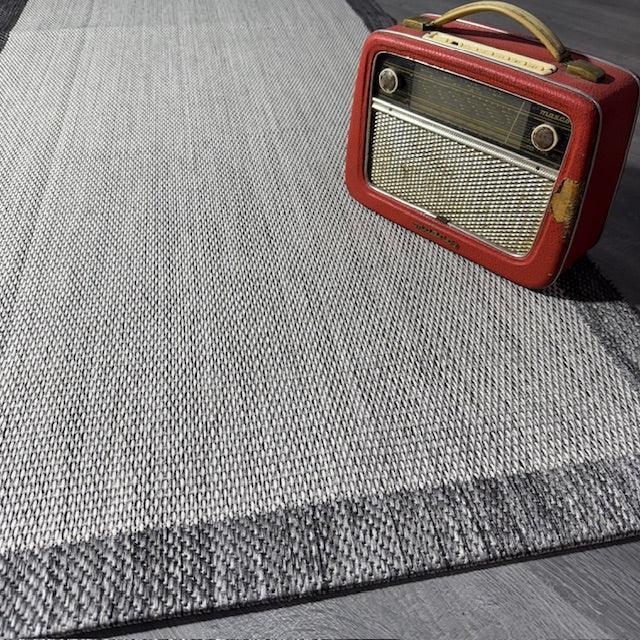 Halı Vagonu JS9313 Jüt Sisal Gri Makine Halısı - Kaymaz Taban, Dayanıklı, Tozsuz ve Hav Yapmaz - HALI VAGONU