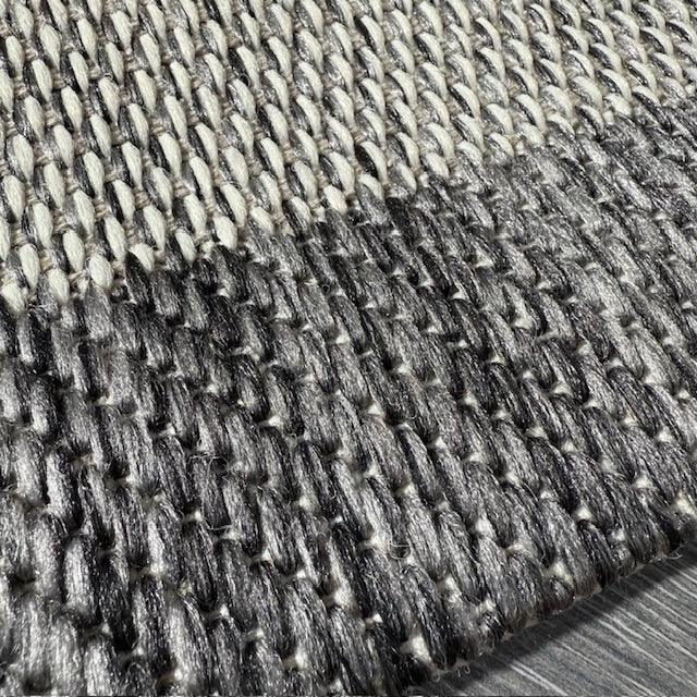 Halı Vagonu JS9313 Jüt Sisal Gri Makine Halısı - Kaymaz Taban, Dayanıklı, Tozsuz ve Hav Yapmaz - HALI VAGONU