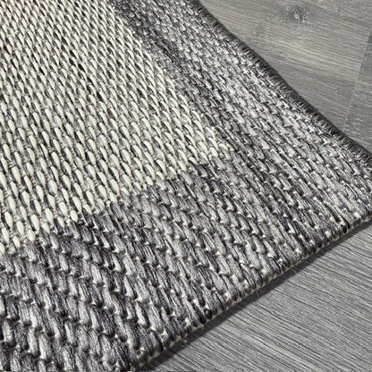 Halı Vagonu JS9313 Jüt Sisal Gri Makine Halısı - Kaymaz Taban, Dayanıklı, Tozsuz ve Hav Yapmaz - HALI VAGONU