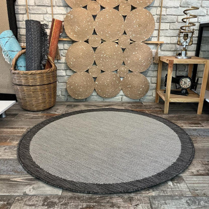 Halı Vagonu JS9313 Jüt Sisal Gri Makine Halısı - Kaymaz Taban, Dayanıklı, Tozsuz ve Hav Yapmaz - HALI VAGONU