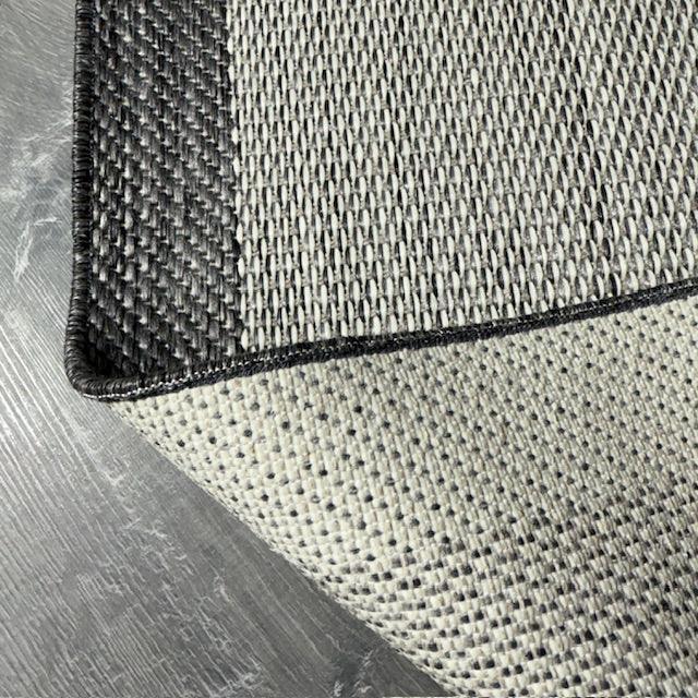 Halı Vagonu JS9313 Jüt Sisal Gri Makine Halısı - Kaymaz Taban, Dayanıklı, Tozsuz ve Hav Yapmaz - HALI VAGONU