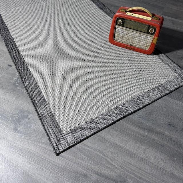 Halı Vagonu JS9313 Jüt Sisal Gri Makine Halısı - Kaymaz Taban, Dayanıklı, Tozsuz ve Hav Yapmaz - HALI VAGONU