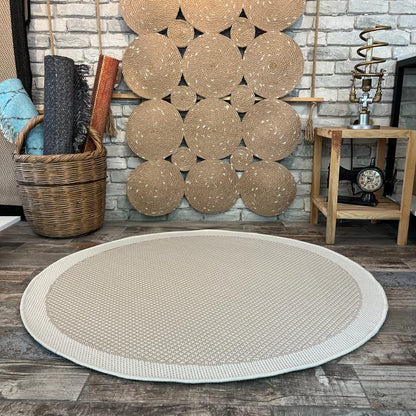 Halı Vagonu JS9427 Jüt Sisal Halı, Kaymaz Taban, Dayanıklı, Tozsuz, Hav Yapmaz - HALI VAGONU