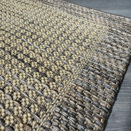 Halı Vagonu JS9509 Jüt Sisal Halı, Kaymaz Taban, Dayanıklı, Tozsuz ve Hav Yapmaz - HALI VAGONU