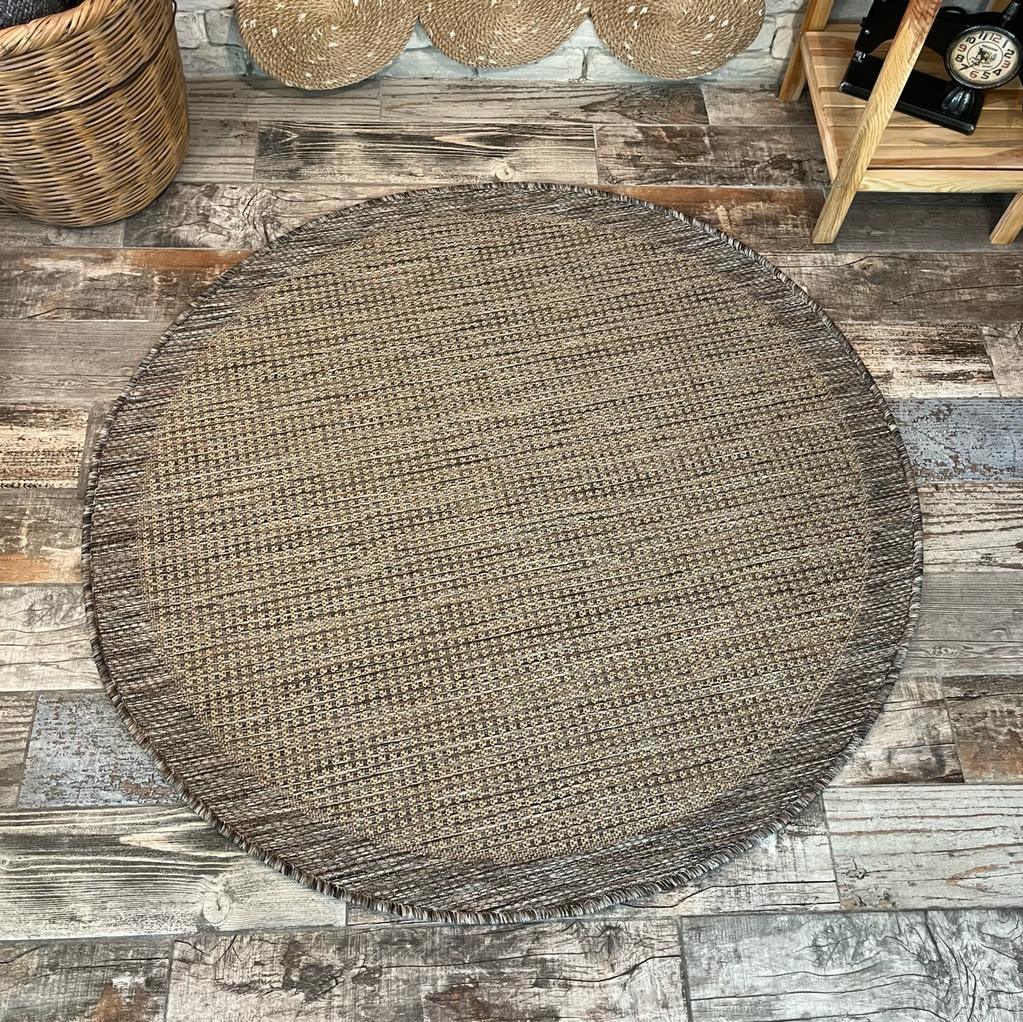 Halı Vagonu JS9509 Jüt Sisal Halı, Kaymaz Taban, Dayanıklı, Tozsuz ve Hav Yapmaz - HALI VAGONU