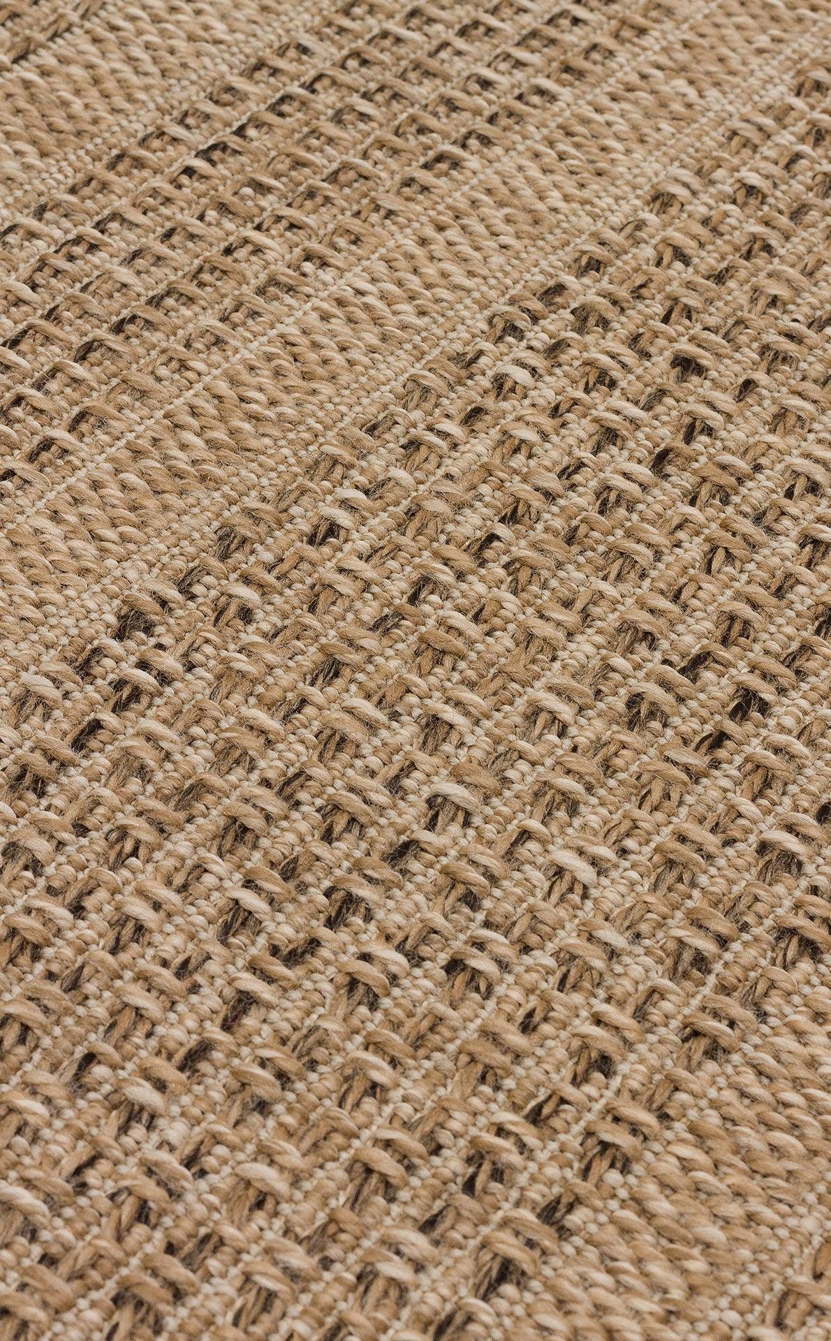 Halı Vagonu Lalibela LLB01 NATURAL Güneş Işığı ve Suya Dayanıklı Jüt Görünümlü Sisal Halı - HALI VAGONU