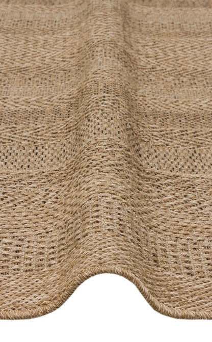 Halı Vagonu Lalibela LLB02 NATURAL Güneş Işığı ve Suya Dayanıklı Jüt Görünümlü Sisal Halı - HALI VAGONU