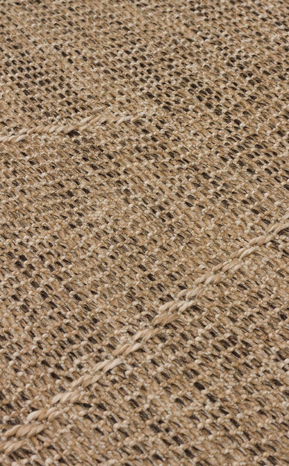 Halı Vagonu Lalibela LLB03 NATURAL Güneş Işığı ve Suya Dayanıklı Jüt Görünümlü Sisal Halı - HALI VAGONU