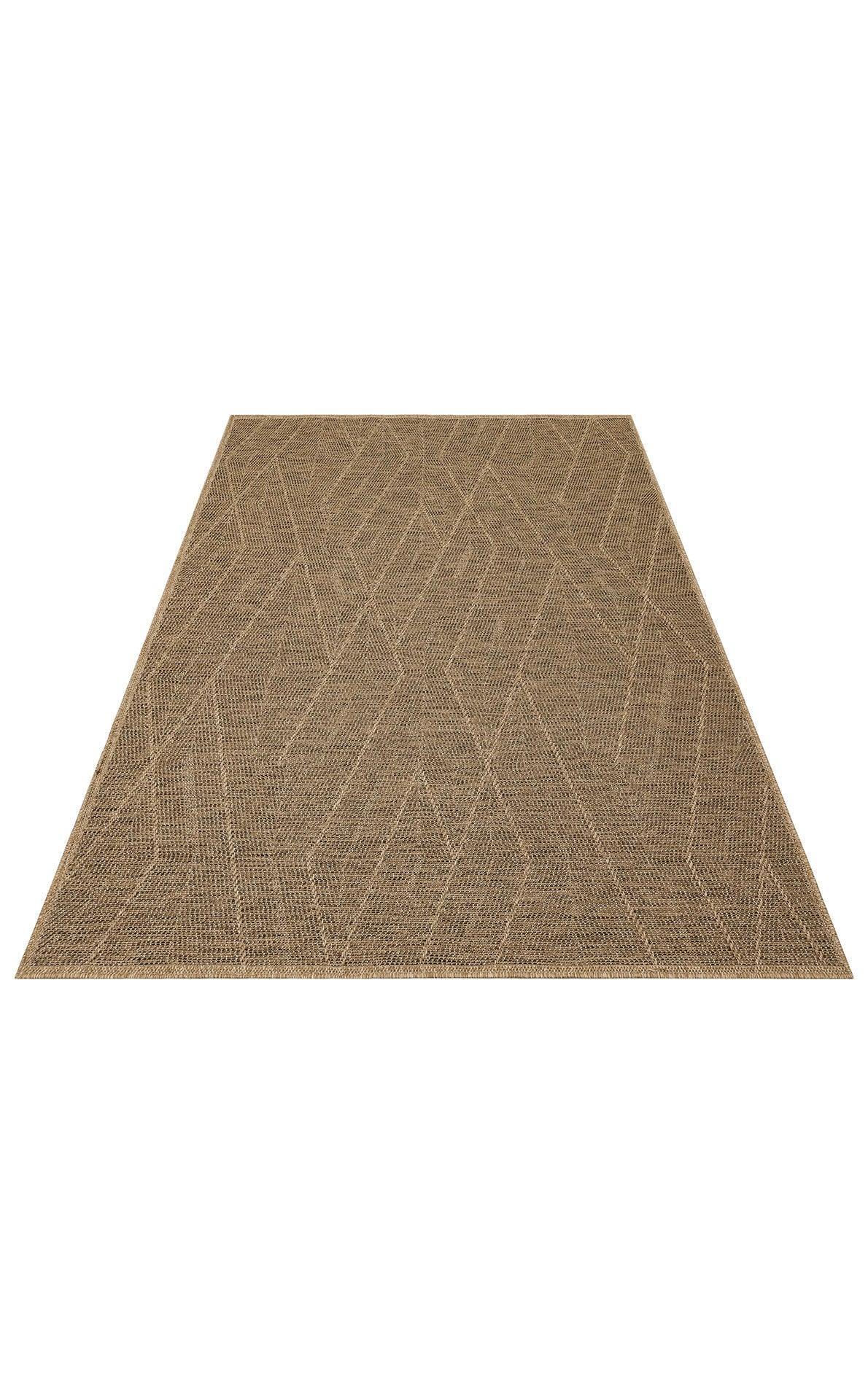 Halı Vagonu Lalibela LLB03 NATURAL Güneş Işığı ve Suya Dayanıklı Jüt Görünümlü Sisal Halı - HALI VAGONU