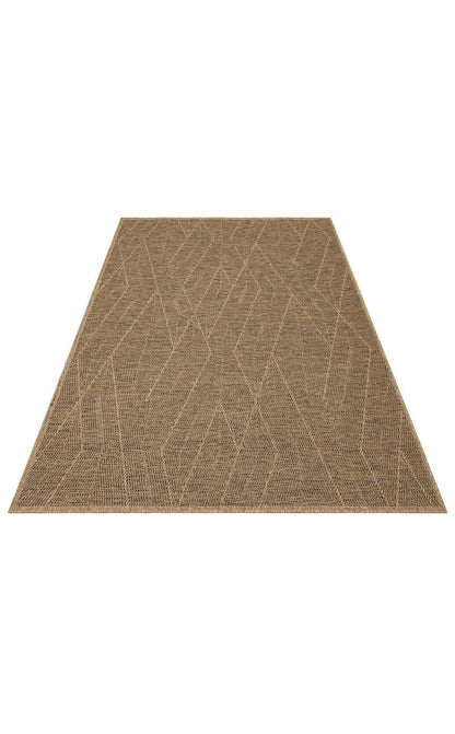 Halı Vagonu Lalibela LLB03 NATURAL Güneş Işığı ve Suya Dayanıklı Jüt Görünümlü Sisal Halı - HALI VAGONU