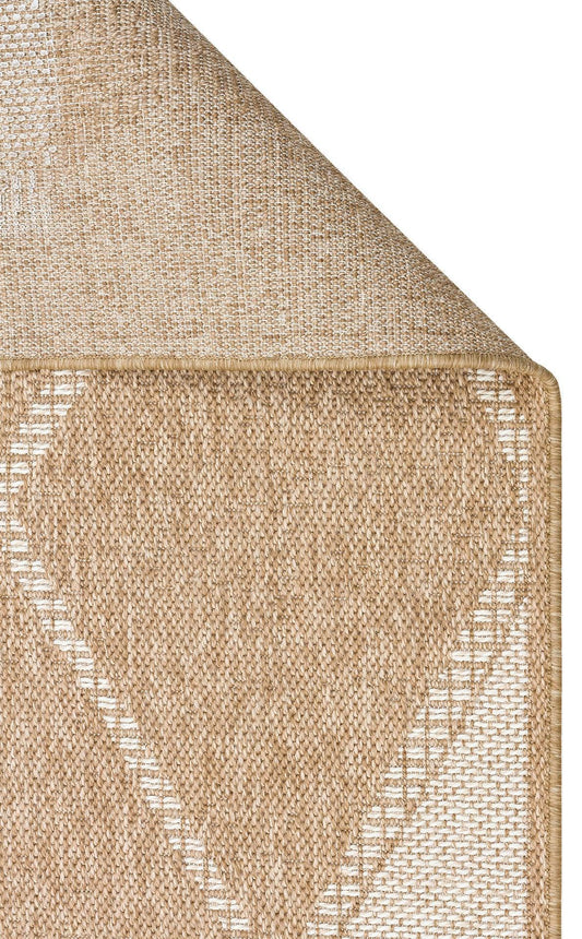 Halı Vagonu Lalibela LLB04 NATURAL Güneş Işığı ve Suya Dayanıklı Jüt Görünümlü Sisal Halı - HALI VAGONU