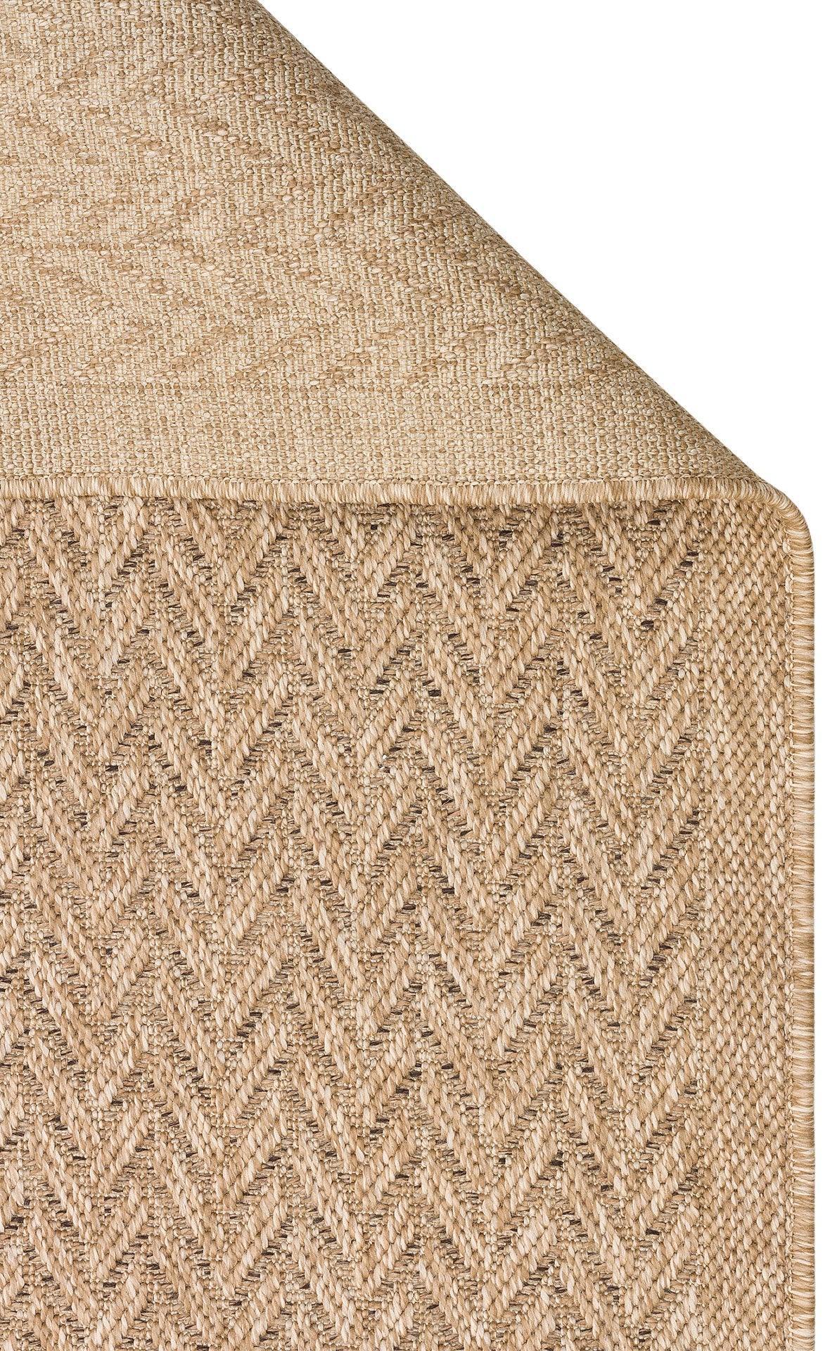 Halı Vagonu Lalibela LLB05 NATURAL Güneş Işığı ve Suya Dayanıklı Jüt Görünümlü Sisal Halı - HALI VAGONU