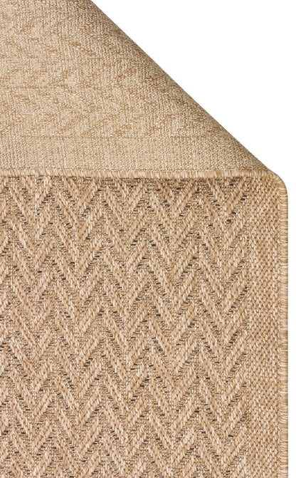 Halı Vagonu Lalibela LLB05 NATURAL Güneş Işığı ve Suya Dayanıklı Jüt Görünümlü Sisal Halı - HALI VAGONU