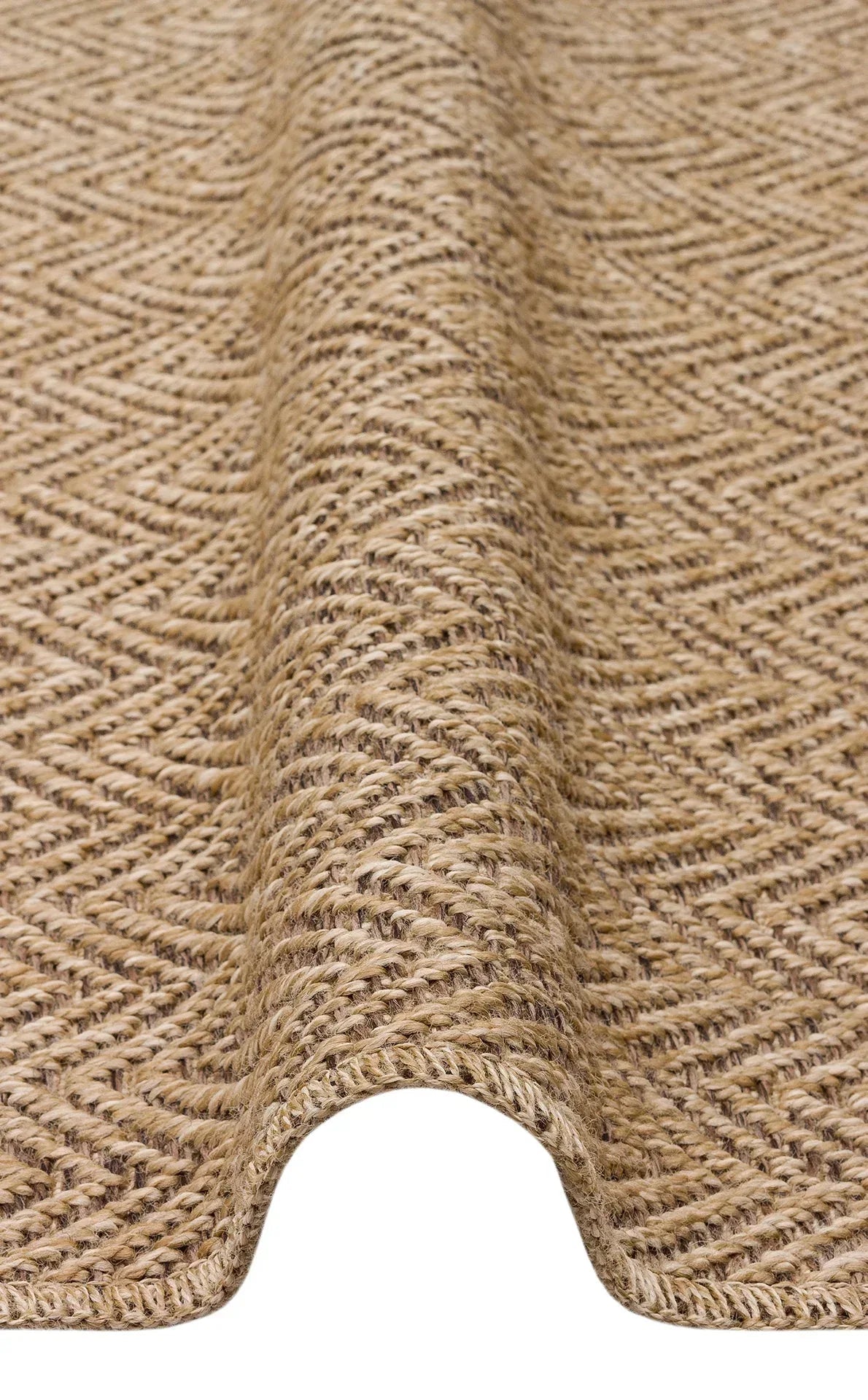 Halı Vagonu Zahara ZHR 02 Natural Mocha İç ve Dış Mekan Kullanımına Uygun Hav Vermeyen Kolay Temizlenebilir Sisal Halı - HALI VAGONU