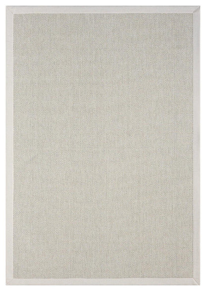 Himalaya Krem Kumaş Bordürlü 664 Krem Sisal Halı - HVHB02 - HALI VAGONU