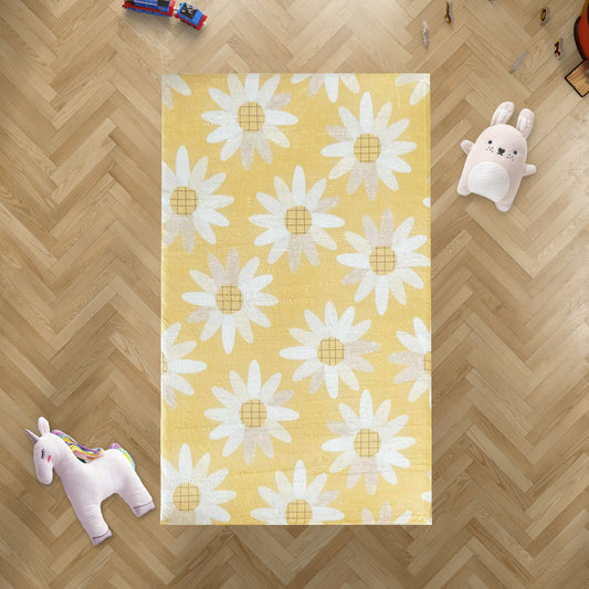 Carpet Wagon HV198 Cream Beige Named Children's Carpet