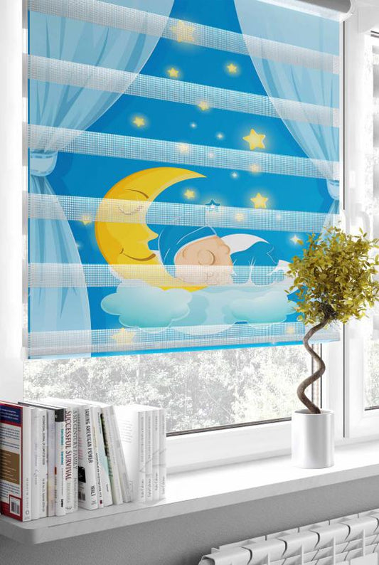 HV304 Aydede Mavi Zebra Perde ile modern ve şık ev dekorasyonuna katkıda bulunabilirsiniz. Bu zebra perde, göz alıcı mavi rengi ve kaliteli tasarımıyla her mekanda elegan bir görünüm sağlar.