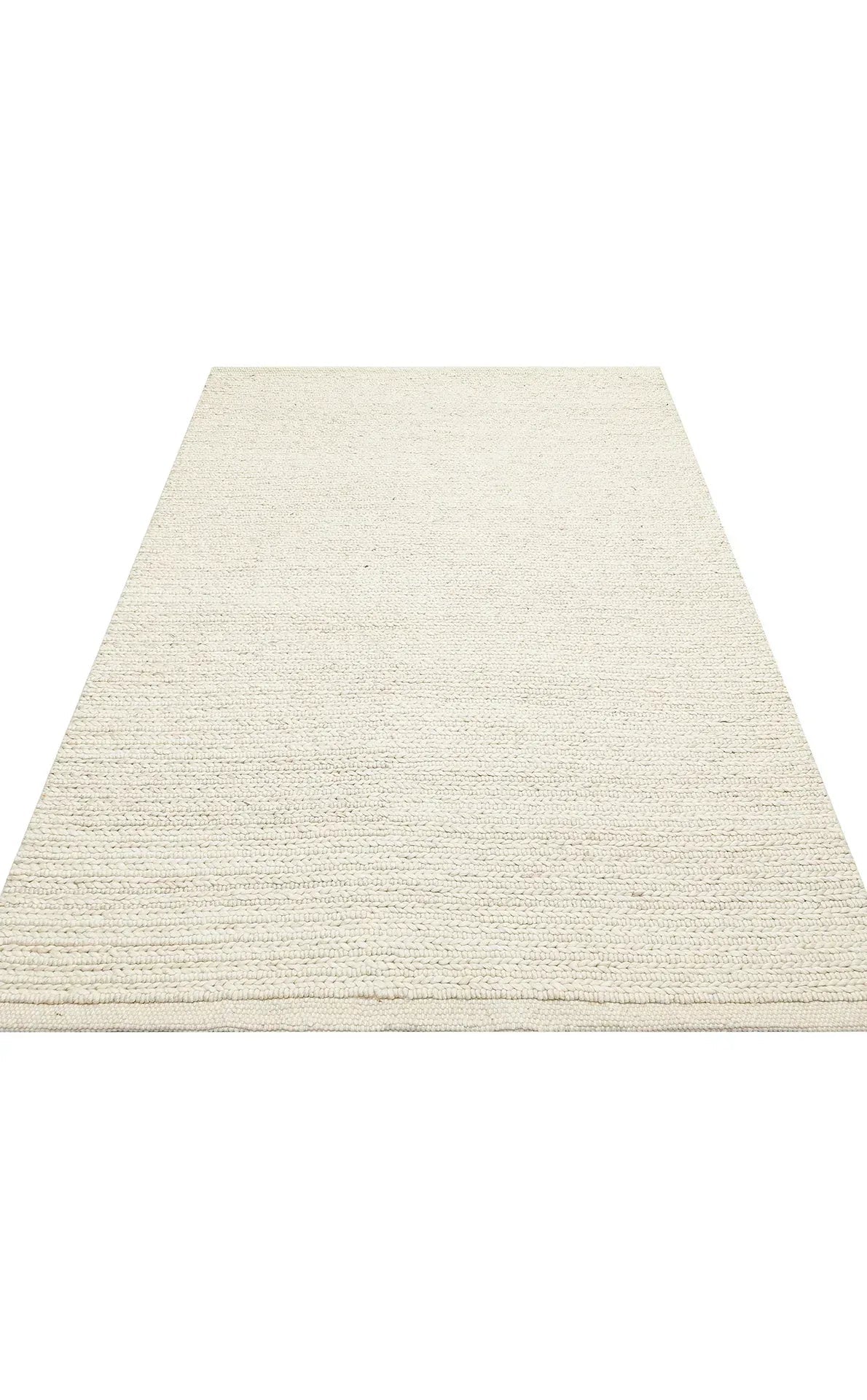 JADE LD 07 L.BEIGE Naturel Kazak Örgü Desenli El Dokuma Örgü Halı - HALI VAGONU