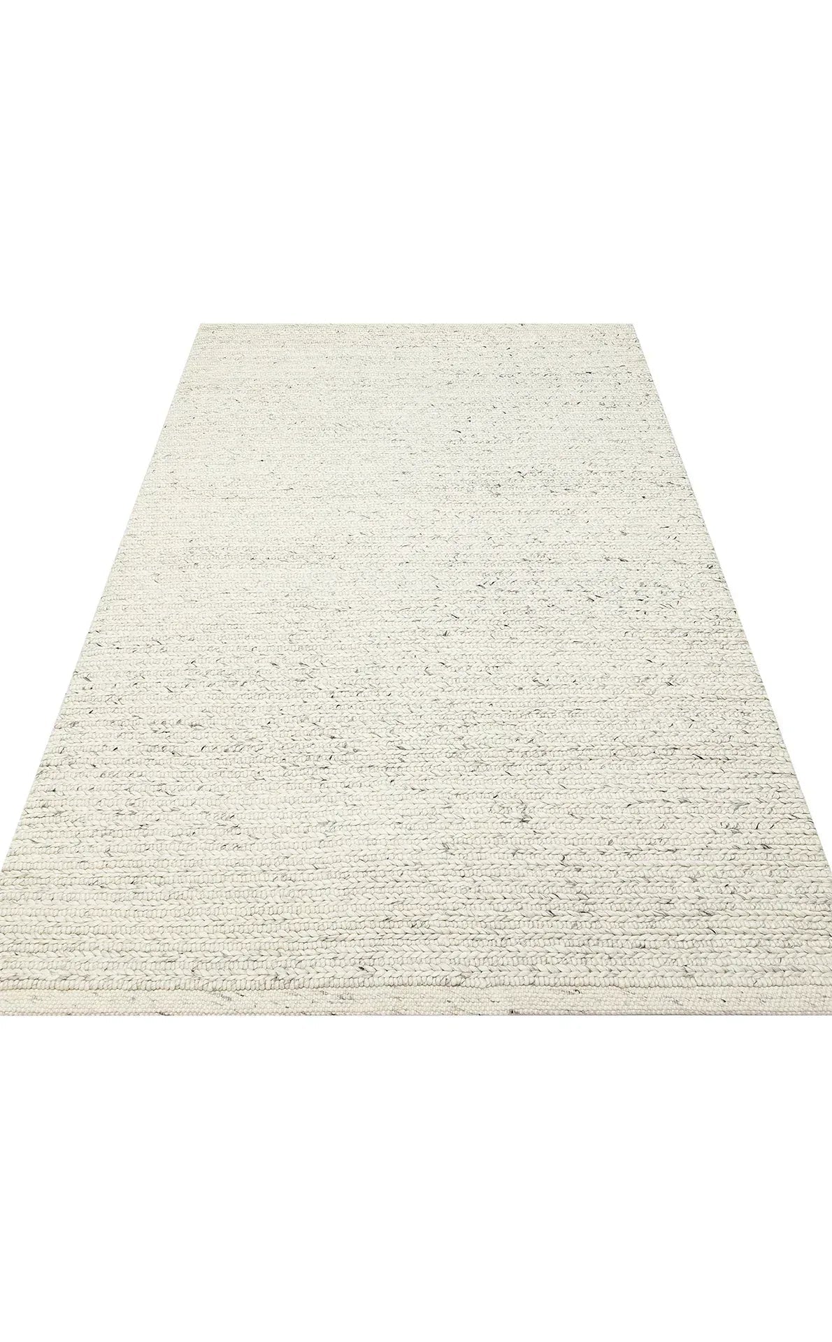 JADE LD 07 L.GREY Naturel Kazak Örgü Desenli El Dokuma Örgü Halı - HALI VAGONU