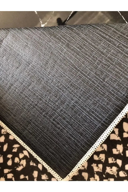 Jute15 Jüt Sisal Hasır Desenli Dijital Baskı Halı - HALI VAGONU