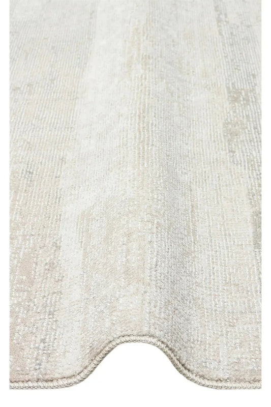 KALAHARİ KLH 01 GREY BEIGE Özel Dokuma Tekniği Ile Üretilen Modern Sade Desenli Makine Halısı - HALI VAGONU