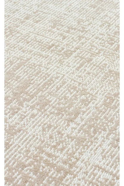 KALAHARİ KLH PLAIN BEIGE Özel Dokuma Tekniği Ile Üretilen Modern Sade Desenli Makine Halıs - HALI VAGONU