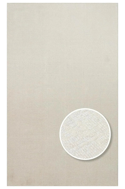 KALAHARİ KLH PLAIN CREAM Özel Dokuma Tekniği Ile Üretilen Modern Sade Desenli Makine Halısı - HALI VAGONU