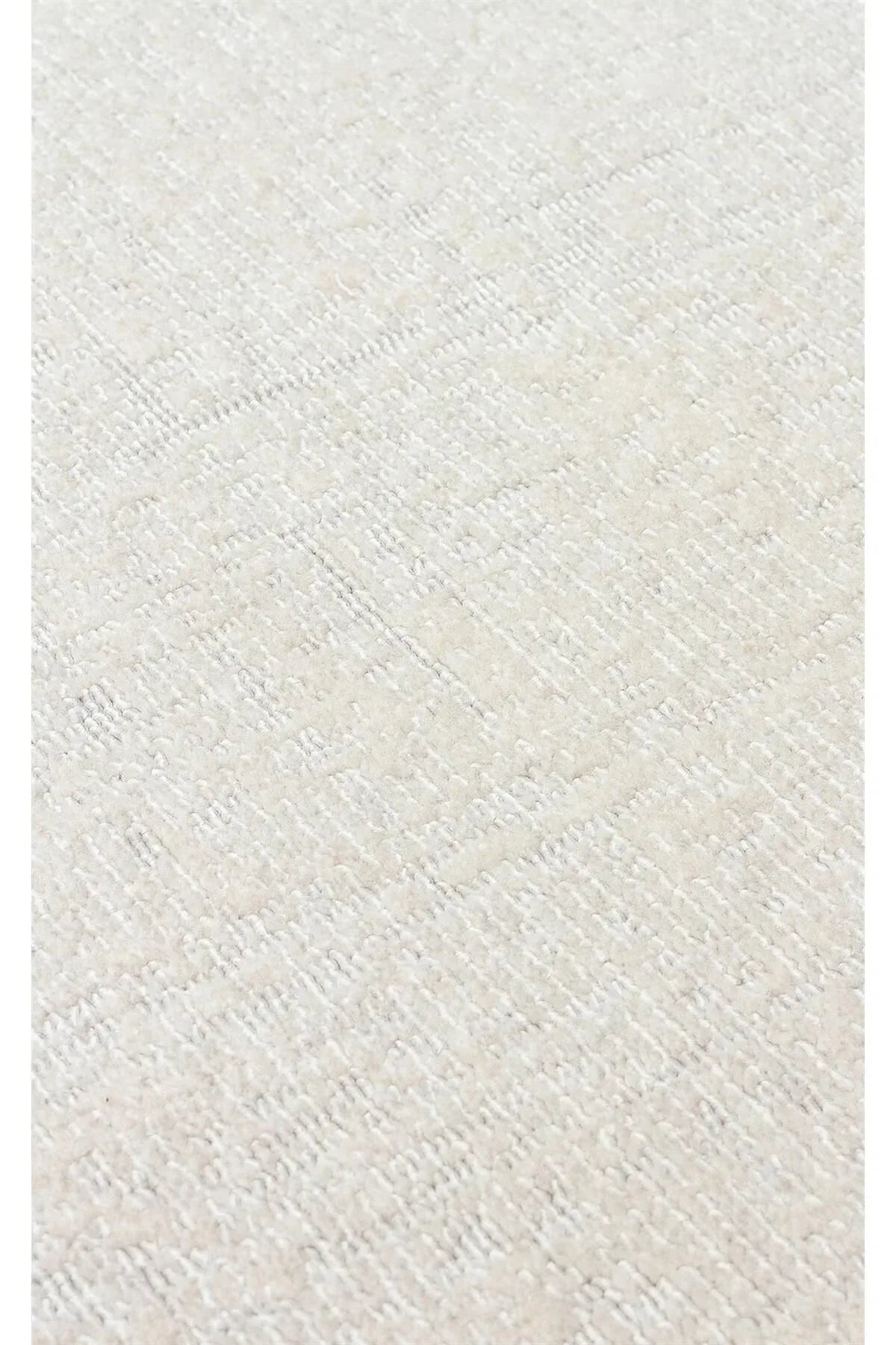 KALAHARİ KLH PLAIN CREAM Özel Dokuma Tekniği Ile Üretilen Modern Sade Desenli Makine Halısı - HALI VAGONU