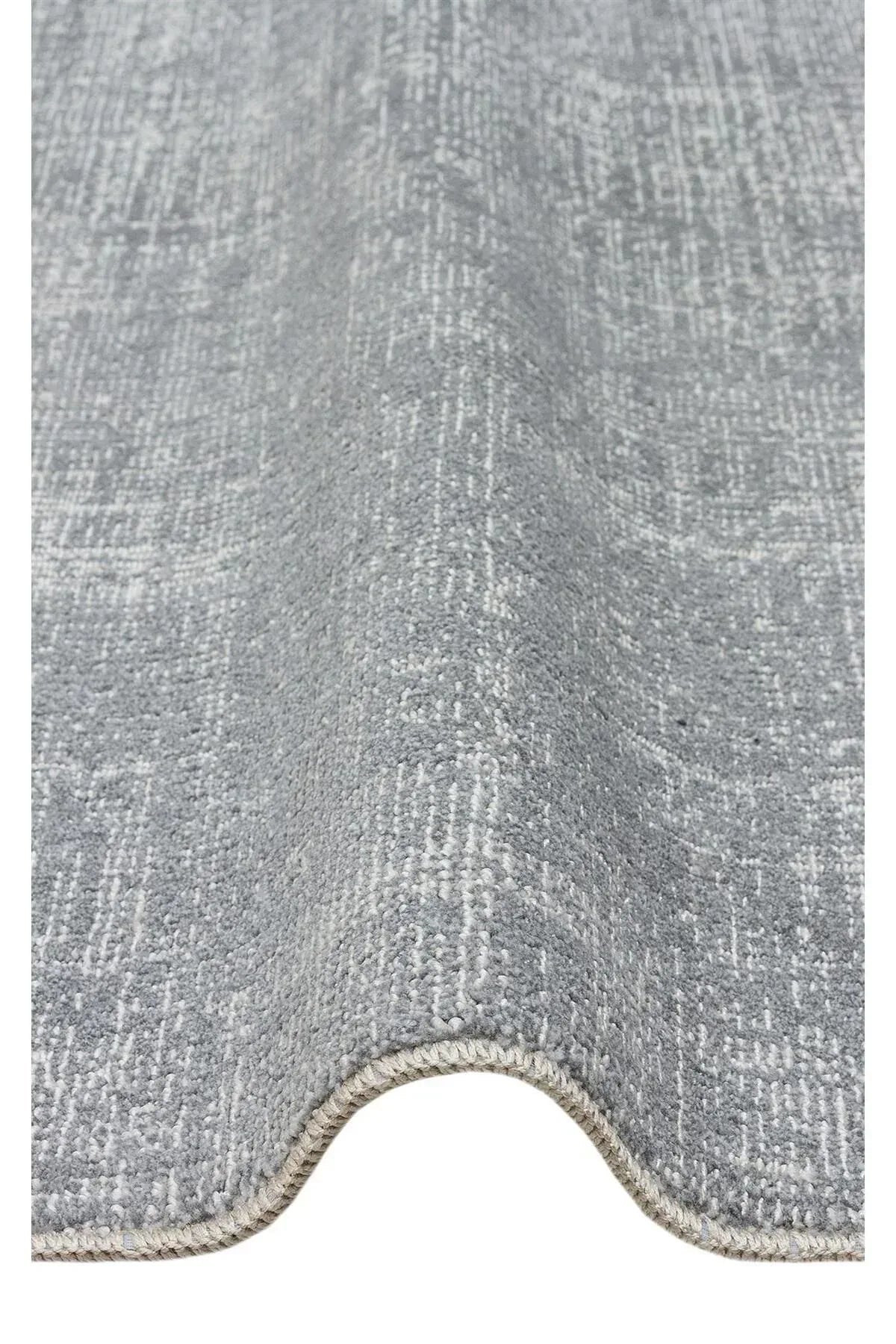 KALAHARİ KLH PLAIN GREY Özel Dokuma Tekniği Ile Üretilen Modern Sade Desenli Makine Halısı - HALI VAGONU