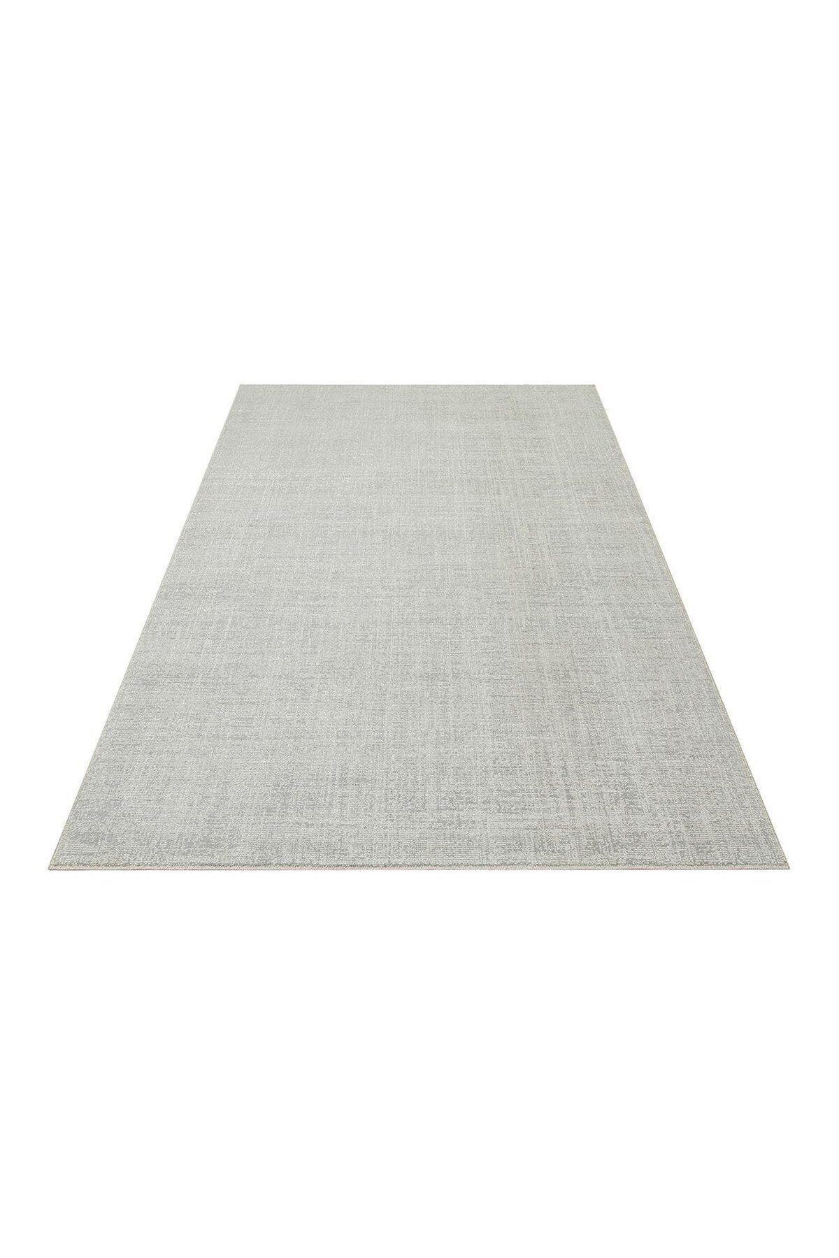 KALAHARİ KLH PLAIN SILVER Özel Dokuma Tekniği Ile Üretilen Modern Sade Desenli Makine Halısı - HALI VAGONU