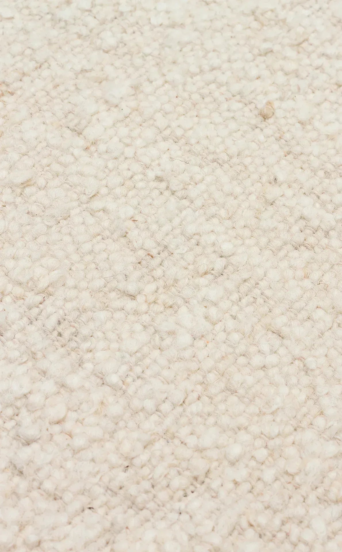 LHASA LHS 01 CREAM NATURAL Yün ve Jüt ile Üretilen Örme El Dokuma Halı - HALI VAGONU
