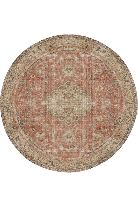 mars halı doğal tonlarında Patchwork temalı dekoratif Kilim Salon Halısı Saçaklı Yıkanabilen Halı - HALI VAGONU