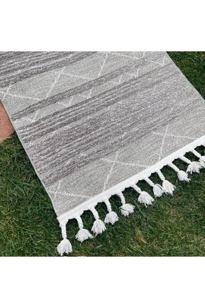 Meridyen Kaymaz Tabanlı Yıkanabilir Makine Halısı - HALI VAGONU