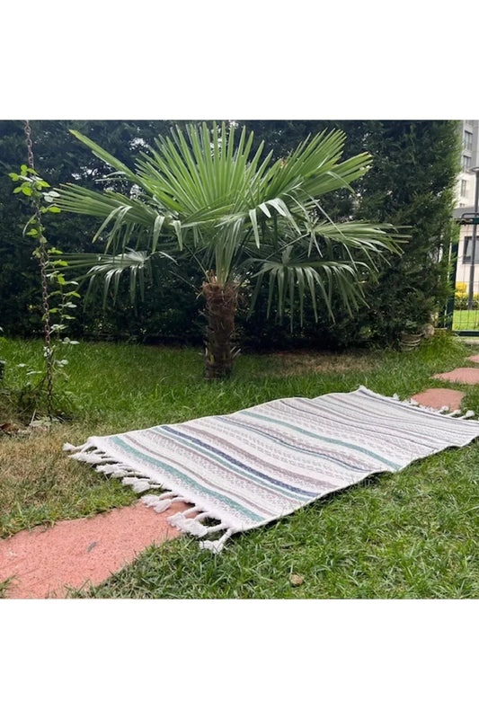 Meridyen Kaymaz Tabanlı Yıkanabilir Makine Halısı - HALI VAGONU