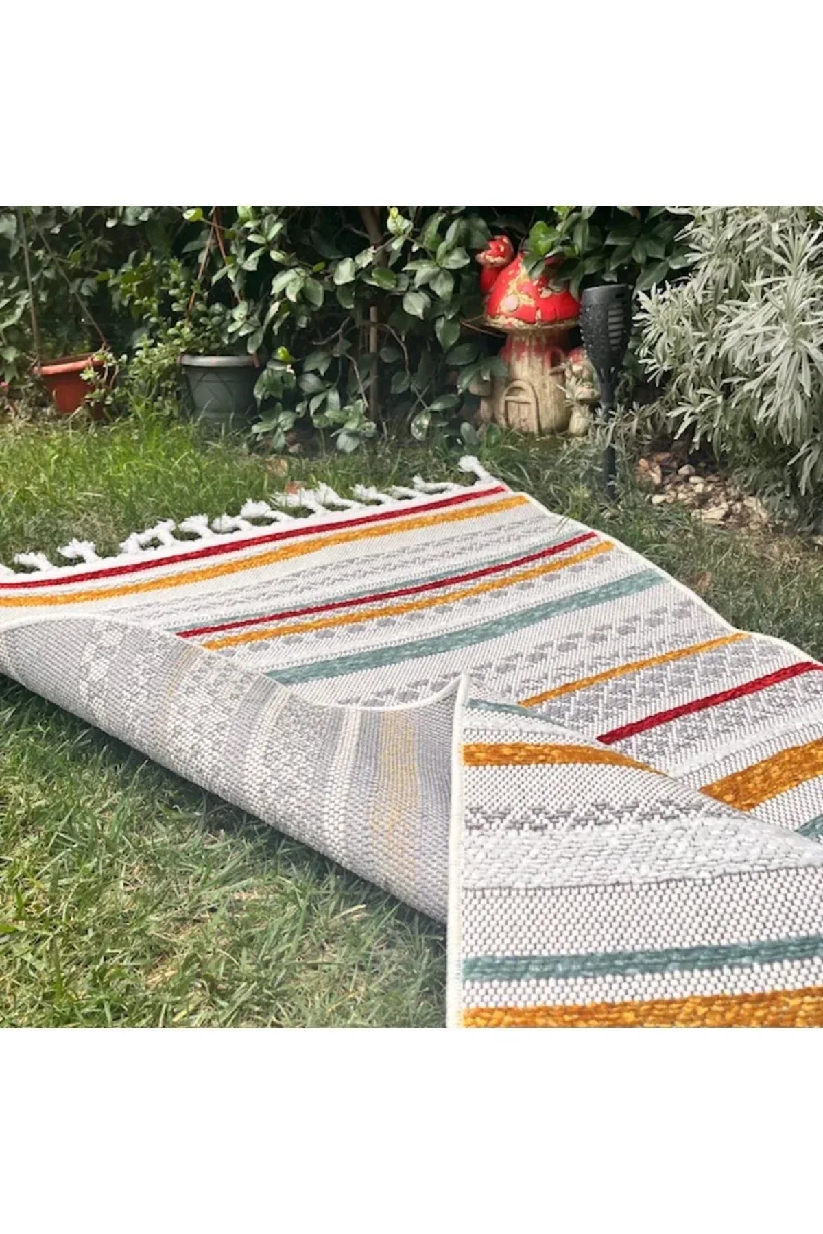 Meridyen Kaymaz Tabanlı Yıkanabilir Makine Halısı - HALI VAGONU