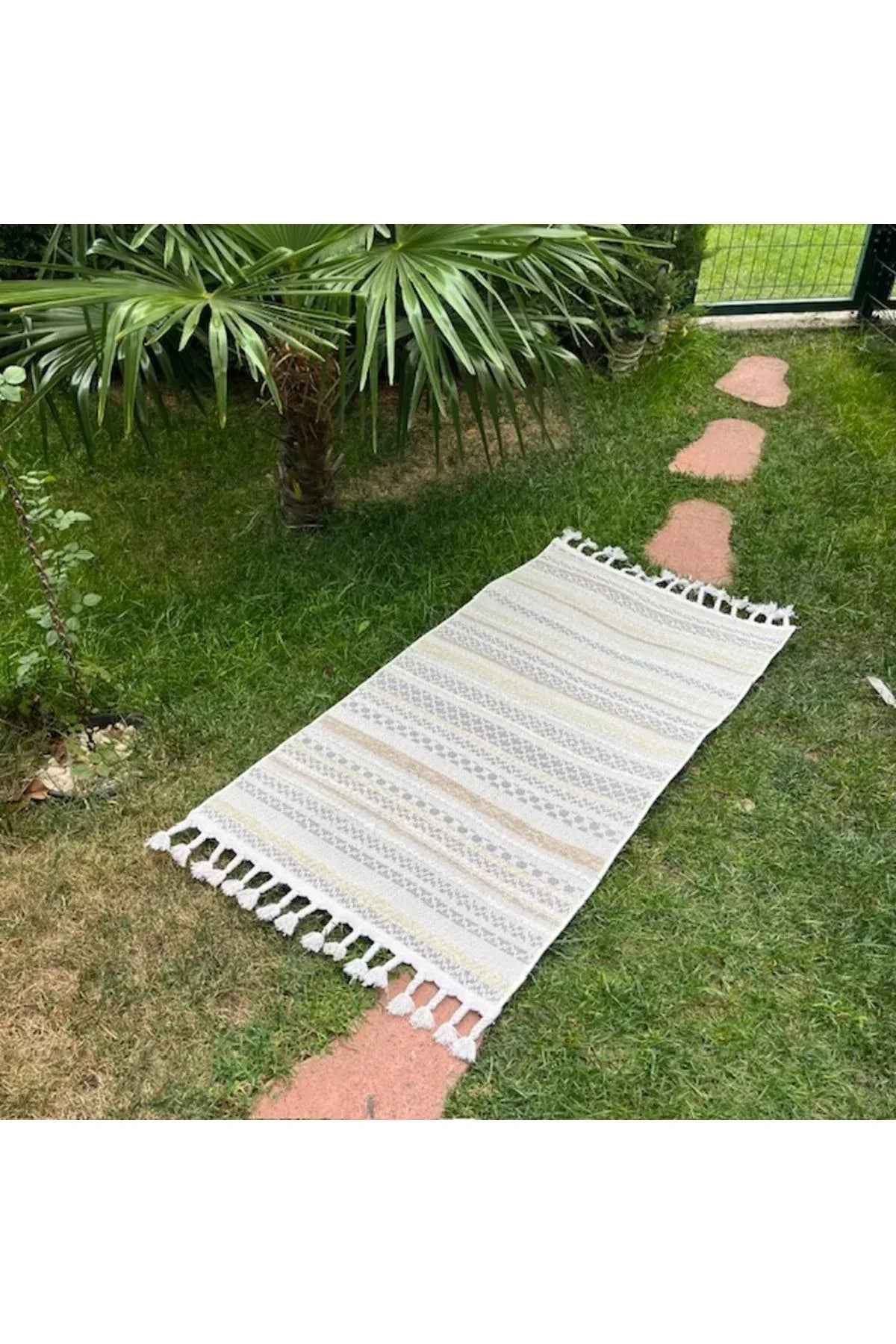 Meridyen Kaymaz Tabanlı Yıkanabilir Makine Halısı - HALI VAGONU