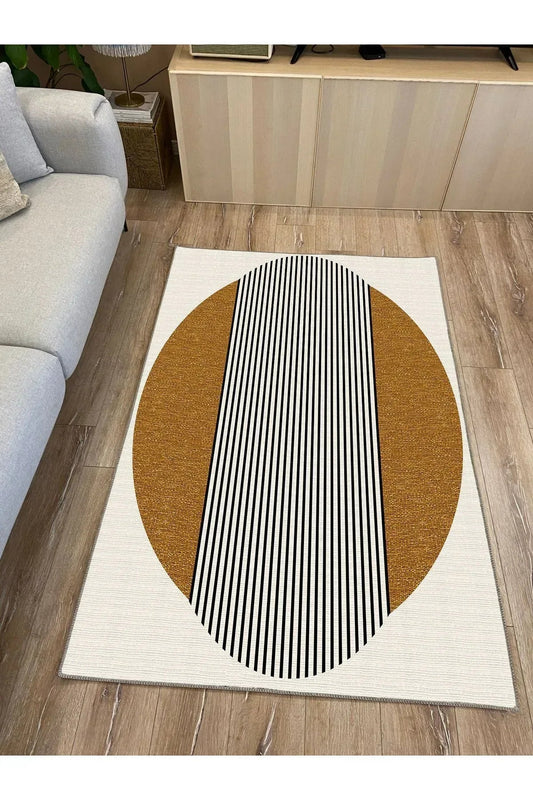 Modern Stil Krem Tonlarında iskandinav halı ve kilim Salon halısı Peluş halı Yıkanabilen Halı - HALI VAGONU