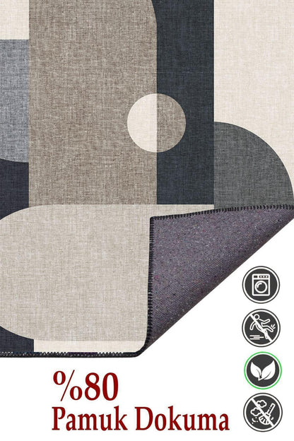 Modern Stil Krem Tonlarında iskandinav halı ve kilim Salon halısı Peluş halı Yıkanabilen Halı - HALI VAGONU