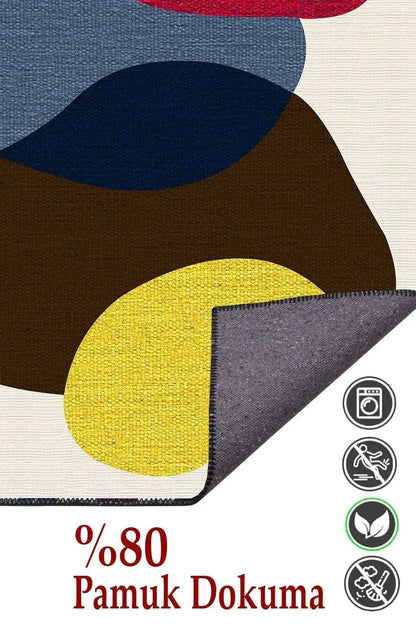 Modern Stil Krem Tonlarında iskandinav halı ve kilim Salon halısı Peluş halı Yıkanabilen Halı - HALI VAGONU