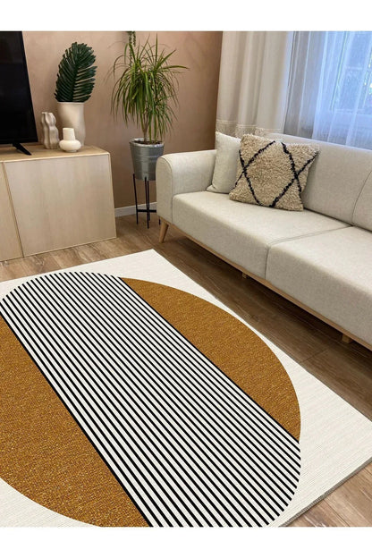 Modern Stil Krem Tonlarında iskandinav halı ve kilim Salon halısı Peluş halı Yıkanabilen Halı - HALI VAGONU