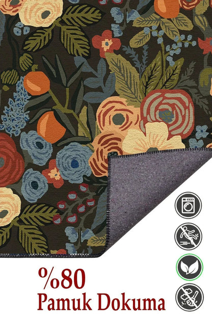 Modern Stil Yeşil Tonlarında iskandinav halı ve kilim Salon halısı Peluş halı Yıkanabilen Halı - HALI VAGONU
