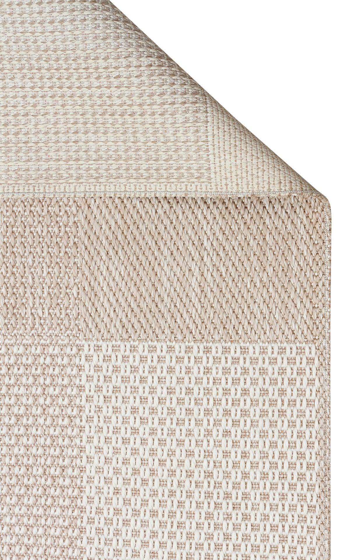 MONO MNO 01 BEIGE Hav Toz Vermez Kaymaz Tabanlı Sisal Halı - HALI VAGONU