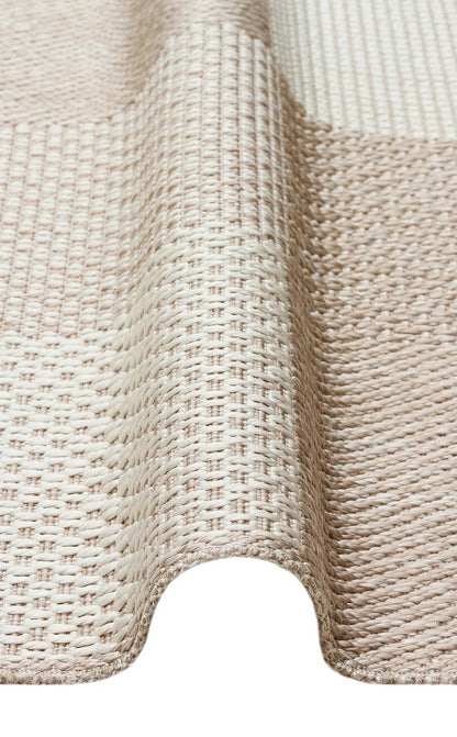 MONO MNO 01 BEIGE Hav Toz Vermez Kaymaz Tabanlı Sisal Halı - HALI VAGONU