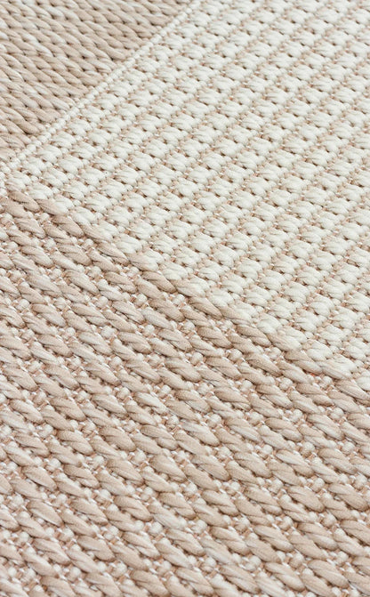MONO MNO 01 BEIGE Hav Toz Vermez Kaymaz Tabanlı Sisal Halı - HALI VAGONU
