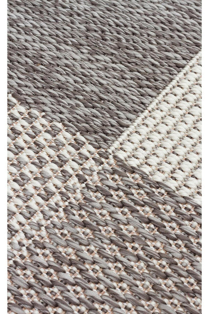 MONO MNO 01 GREY Hav Toz Vermez Kaymaz Tabanlı Sisal Halı - HALI VAGONU