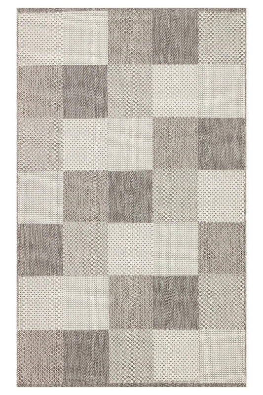 MONO MNO 01 GREY Hav Toz Vermez Kaymaz Tabanlı Sisal Halı - HALI VAGONU